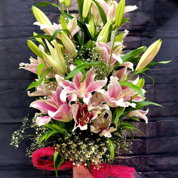 Lily Pot Arrangement